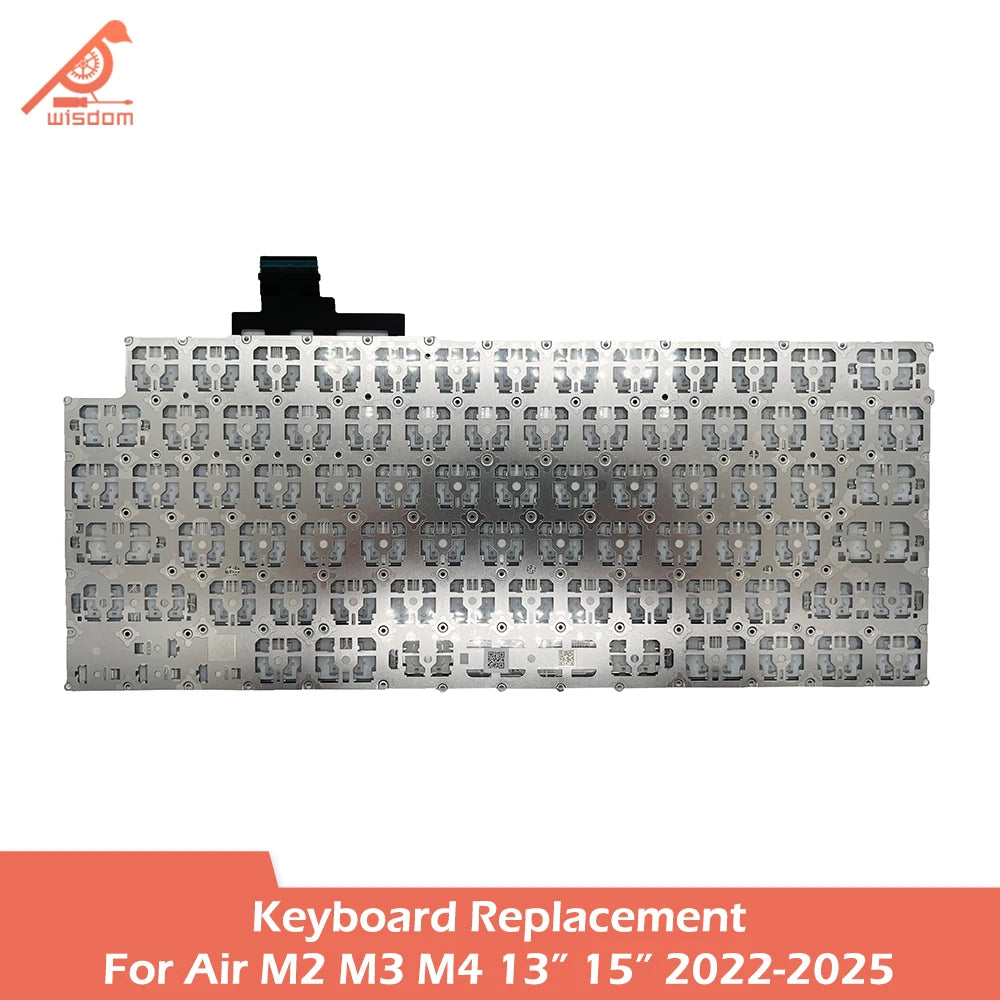 Laptop A2681 A2941 A3113 A3114 A3240 A3241 Keyboard For Macbook Air M2 M3 M4 13" 15" Keyboards Replacement 2022-2025