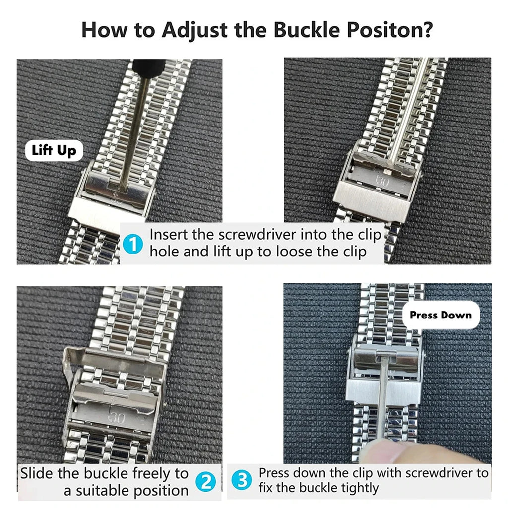 Metal Watch Bracelet Strap for Huawei Watch Fit 4 4Pro 3 Smartwatch Stainless Steel Band for Huawei Watch Fit2/1 Metal Wristband