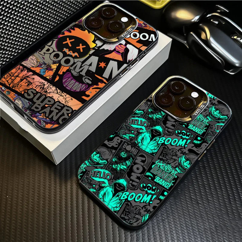 Blackened Clown Style Phone Case for Xiaomi Poco F6 F5 X6 X5 M6 Pro Mi 13 12 11 Lite 5G 14 13T 12T 14T Shockproof Bumper Cover