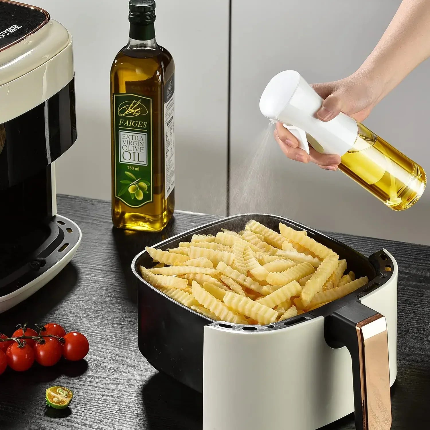 200/300/500ML Pneumatic Spray Bottle Fitness Barbecue Spray Oil Dispenser Kitchen Oil Spray Bottle Cooking Olive Oil Sprayer