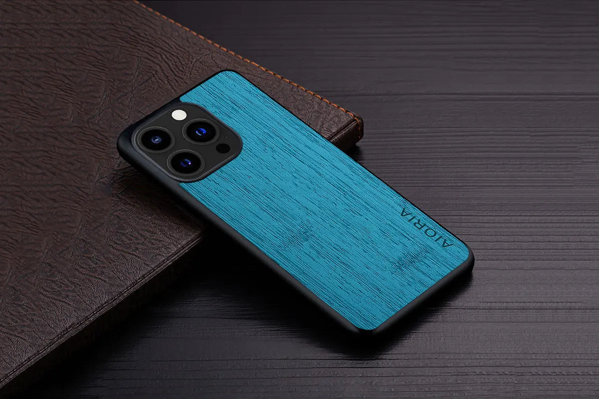 Case for iPhone 15 14 13 12 11 Pro Max Plus Mini 5G bamboo wood pattern Leather cover Luxury coque for iPhone 15 pro max case