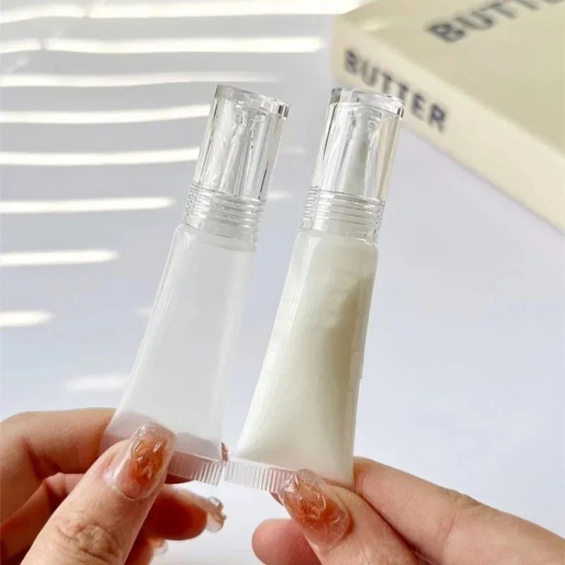 1pc 10/15ml Cosmetic Soft Tubes Hyaluronic Acid Dropper Empty Bottle Sunscreen Cream Lotion Liquid Foundation Refillable Bottles