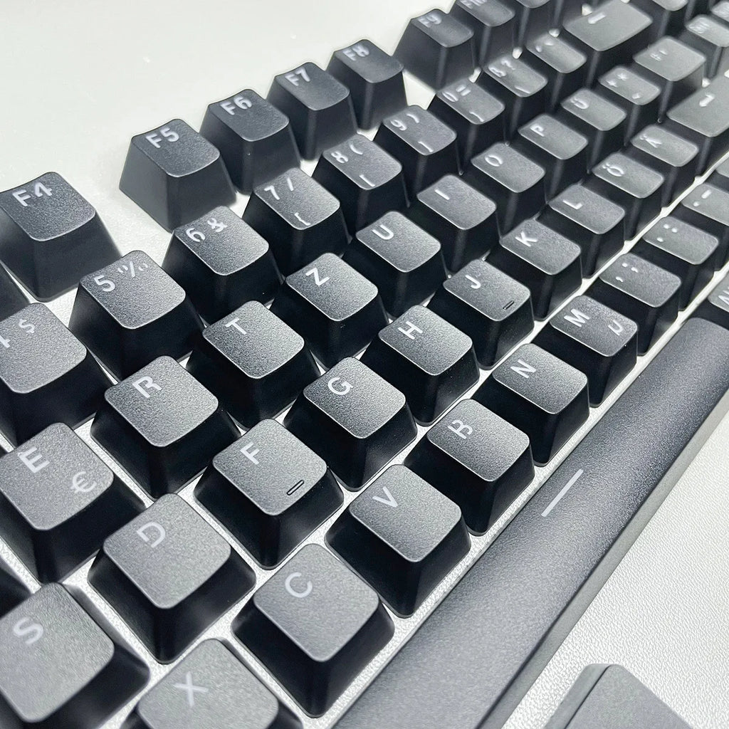 Russian Keycaps Spanish Arabic Korean Portuguese French German Thai Letters Translucent Keycaps For Cherry MX Switch 104 Key LK1