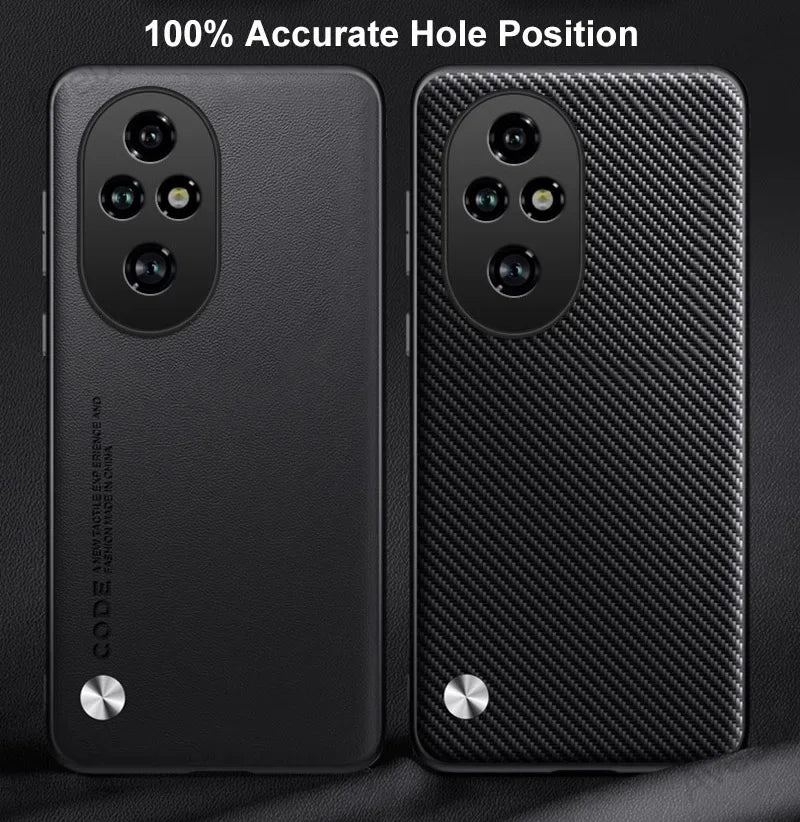 Luxury Leather Phone Case For Honor 200 Pro Protective Cover Matte Silicone Shockproof Case For Honor 200 Lite 5G Honor200 Pro