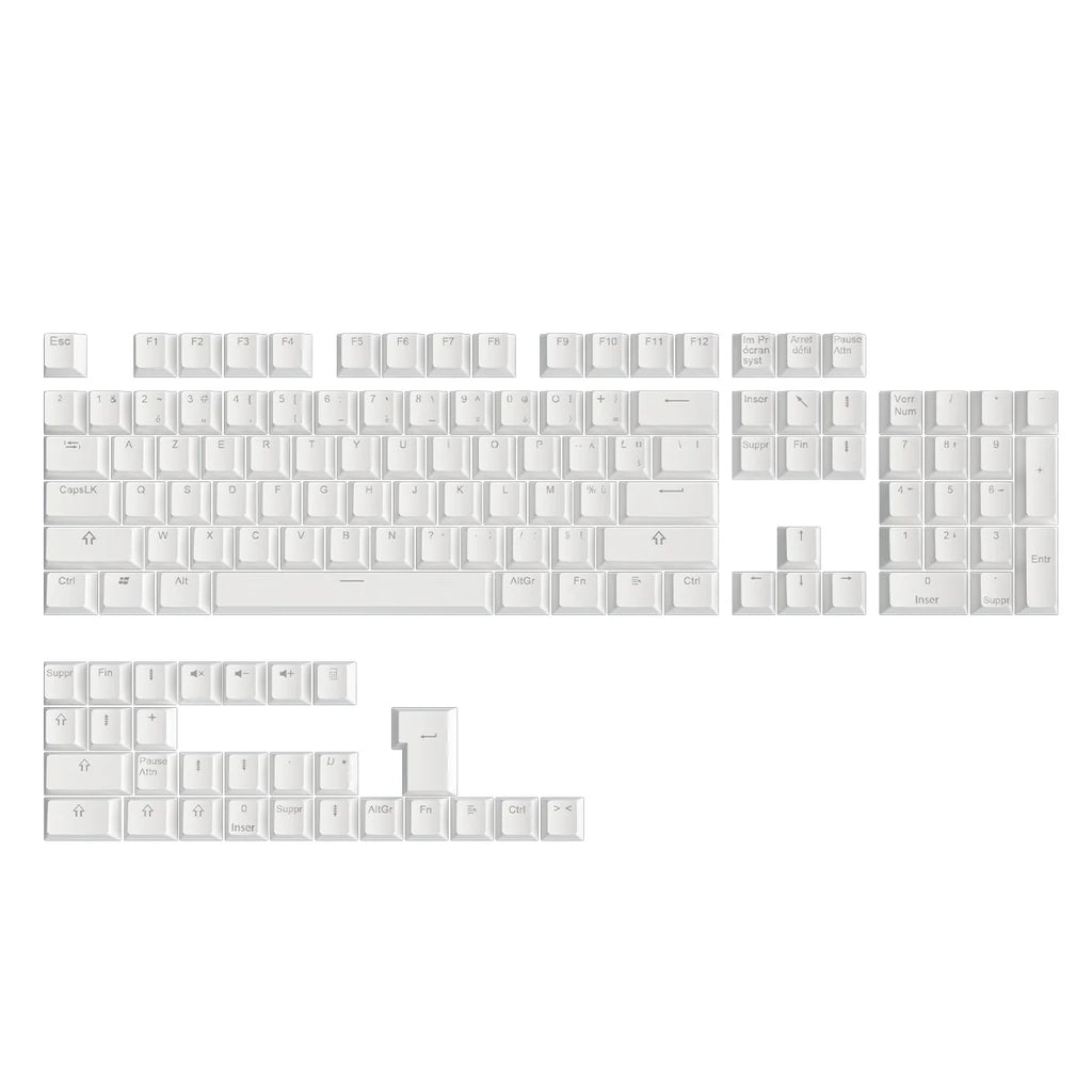 Russian Keycaps Spanish Arabic Korean Portuguese French German Thai Letters Translucent Keycaps For Cherry MX Switch 104 Key LK1