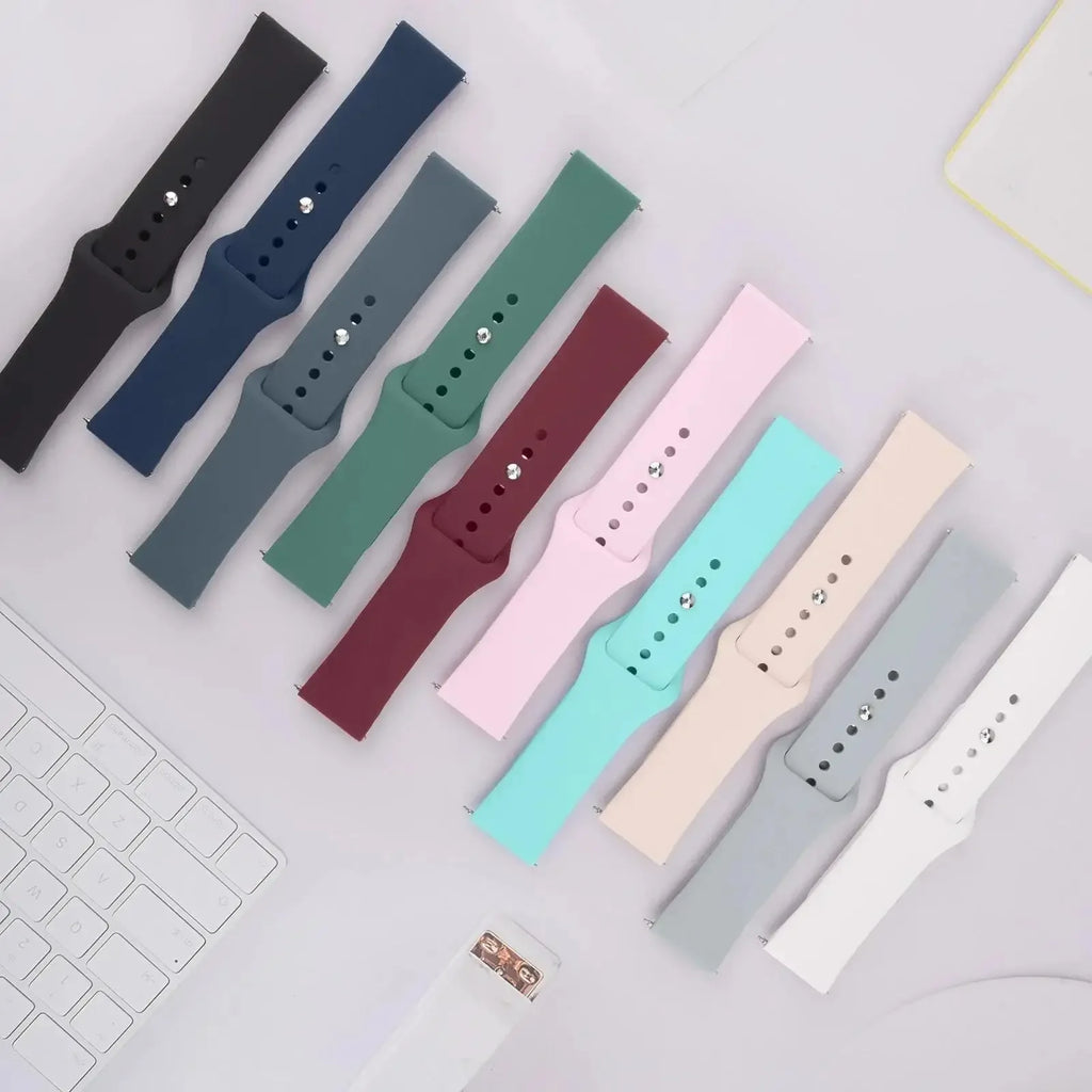 22mm 20mm Watch Silicone Strap For COLMI P81 P71 C8 Max Sport Bracelet For COLMI i28 Ultra P73 V73 P28 Plus C81 M40 M41 i31 i11
