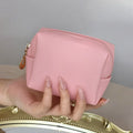 Fashion Women's Portable Cosmetic Bag Mini Jewelry Bag Lipstick Bag Travel Small Makeup Organizer Storage Bag