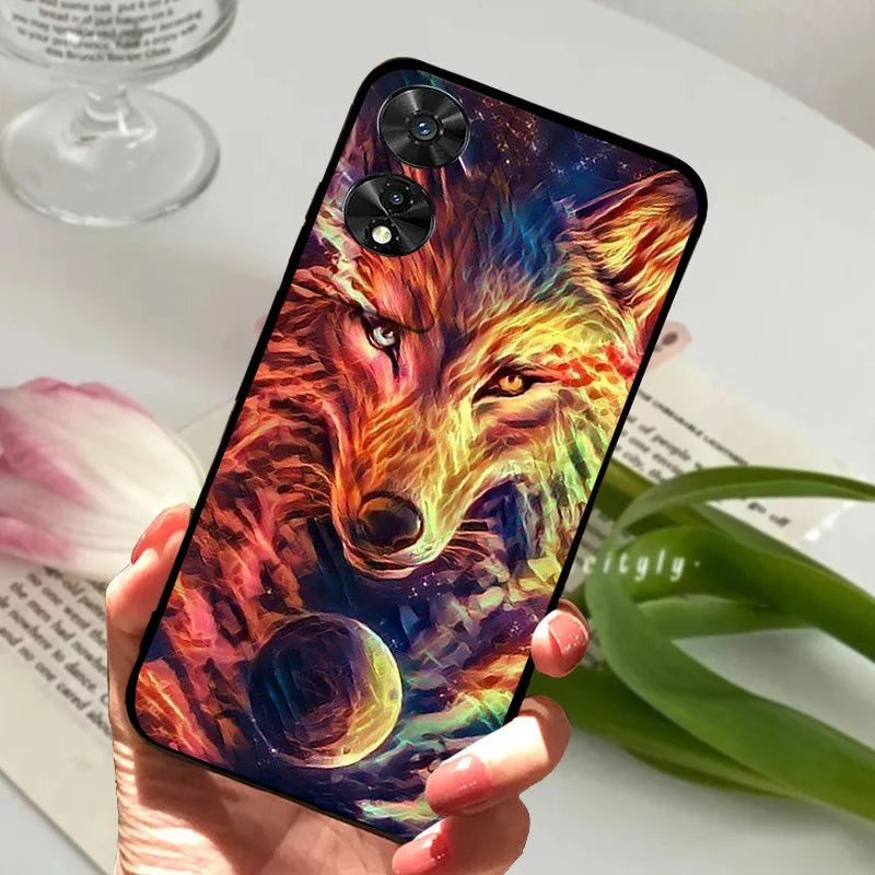 For TCL 505 Case TCL 50 SE / 50 5G Silicone Shockproof Soft Phone Cover for TCL 505 Case Funda Cute TPU Coque Protective Shell