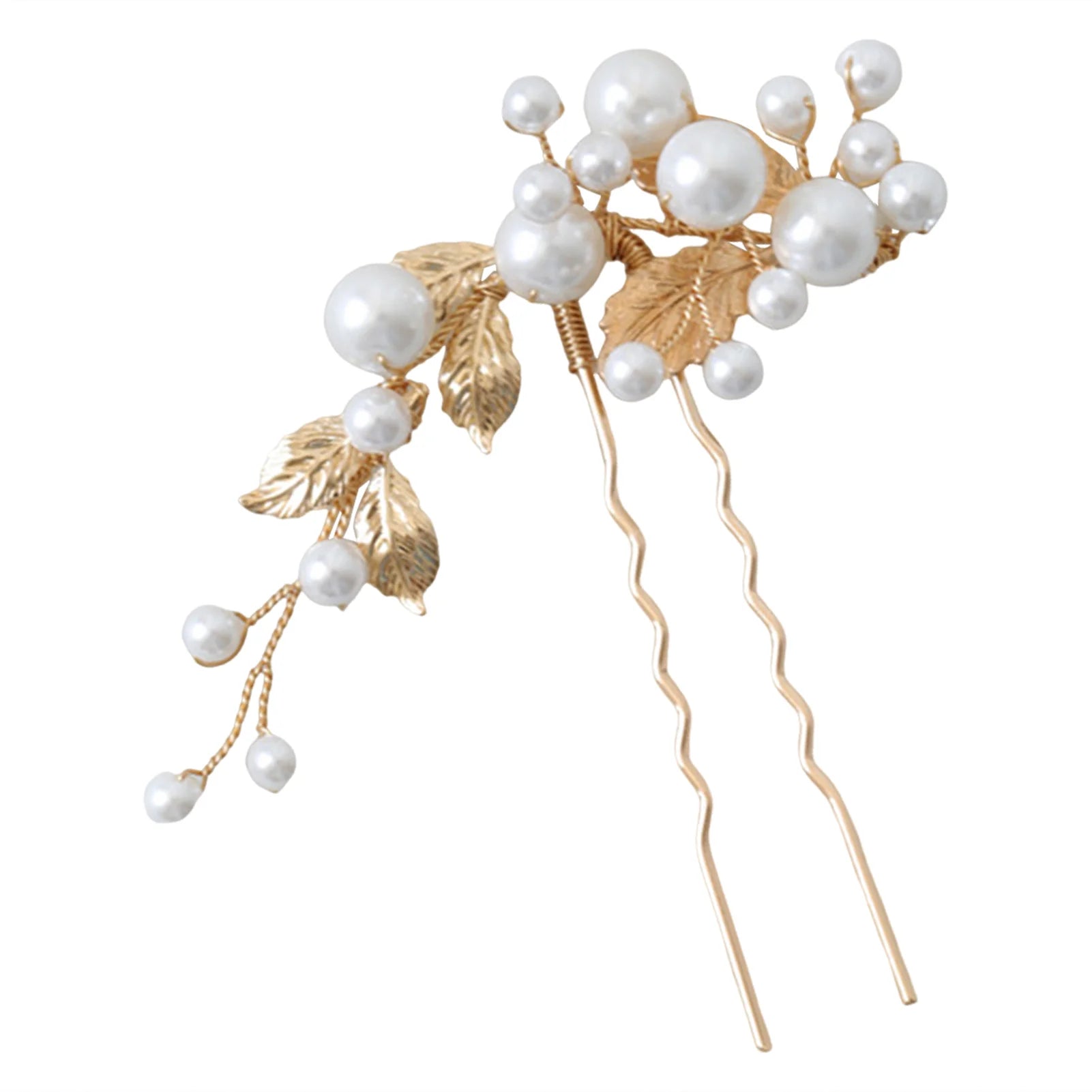 Wedding Hairpins U Shape Pearl Hair Clips Accessories for Women Head Ornaments Jewelry Bridal Headpiece Hairstyle Design Tools