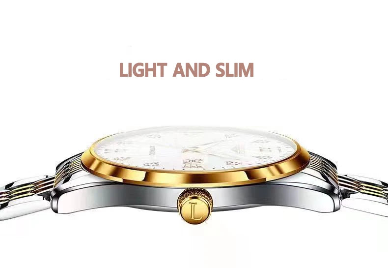 POEDAGAR Top Luxury Fashion Women Watches Waterproof Luminous Date Ladies Quartz Watch Stainless Steel Simple Casual Woman Watch
