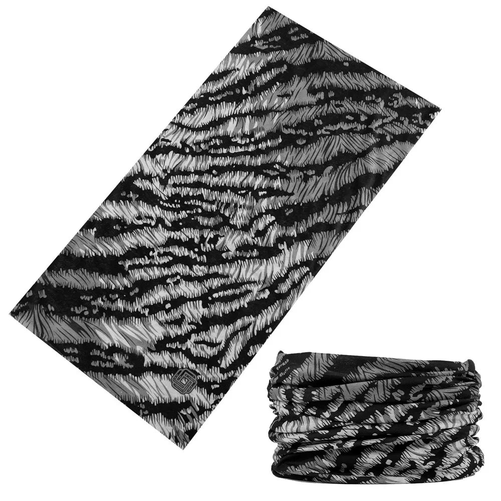 Beautiful Leopard Print Headdress Deporte Sport Face Mask For Women Cycling Bandanas Tube Headband Female Balaclava Head Scarf