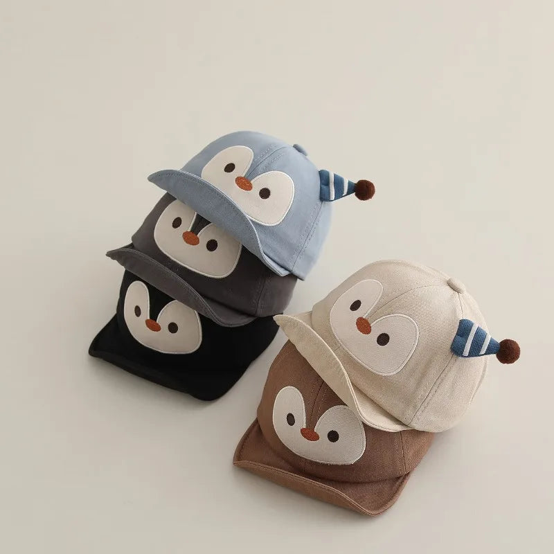 Baby Hat Spring Summer Sun Cap 48-50cm 6-24 Months Cute Duckbill Girls Boys Cap Toddler Infant Thin Sunscreen Baseball Kids Cap