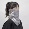 Anti-UV Sunscreen Face Mask Breathable Ice Silk Sunscreen Sleeves Summer Thin Sleeves Half Face Cover Cycling Bike Motorcycle