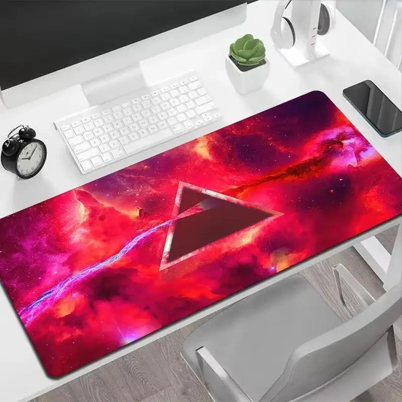 900x400 Geometric Art Large Gaming Mouse Pad Gamer Big Mouse Mat Computer Gaming Locking Edge MousePad Keyboard Desk Mice Pads