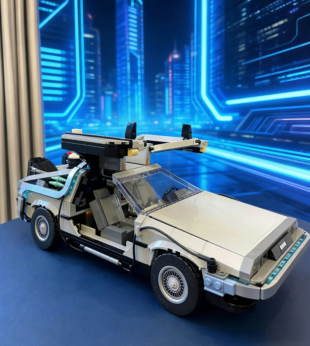 Speed Hypercar Model MOC Building Bricks Modified Sports Car Modular Technology Gifts Holiday Assemble Toys Suit