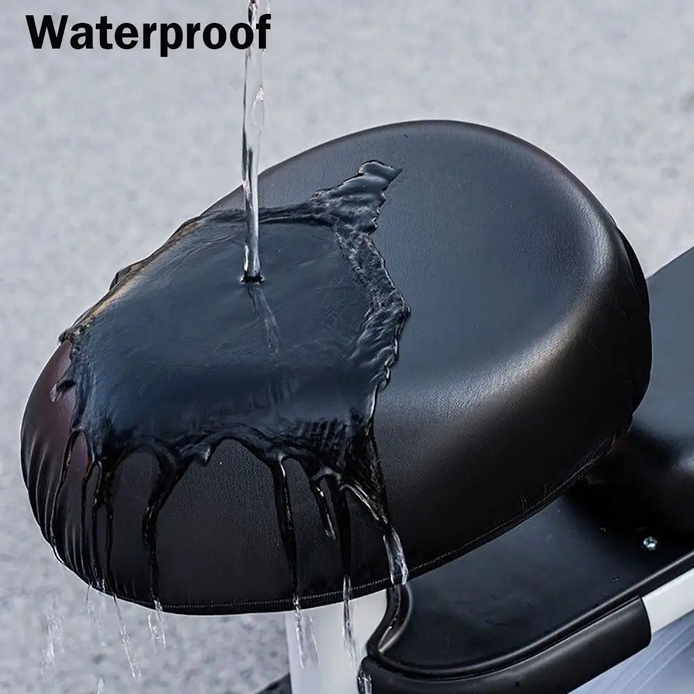 Electric Vehicle Leather Cushion Cover Sunscreen Waterproof Heat Insulation Breathable All-inclusive Seat Cover for All Seasons