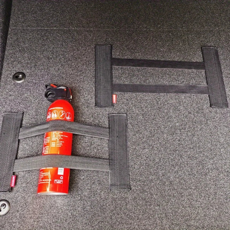 1pc Car trunk miscellaneous storage net Car Velcro miscellaneous fixed storage net