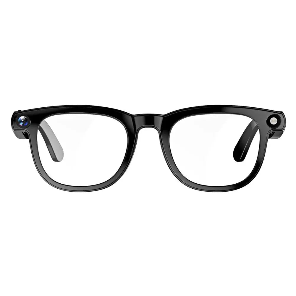 AI Glasses Smart Wearable 12 Megapixel Camera Video For Travel Recording 2K HD Hands Free Photo Capture Carry Gadget Tools