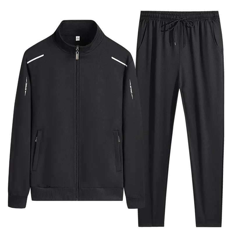 Men's Outdoor Sports Set Two Piece Running Hoodie Sports Set Daily Leisure Fitness Set Team Wholesale Available