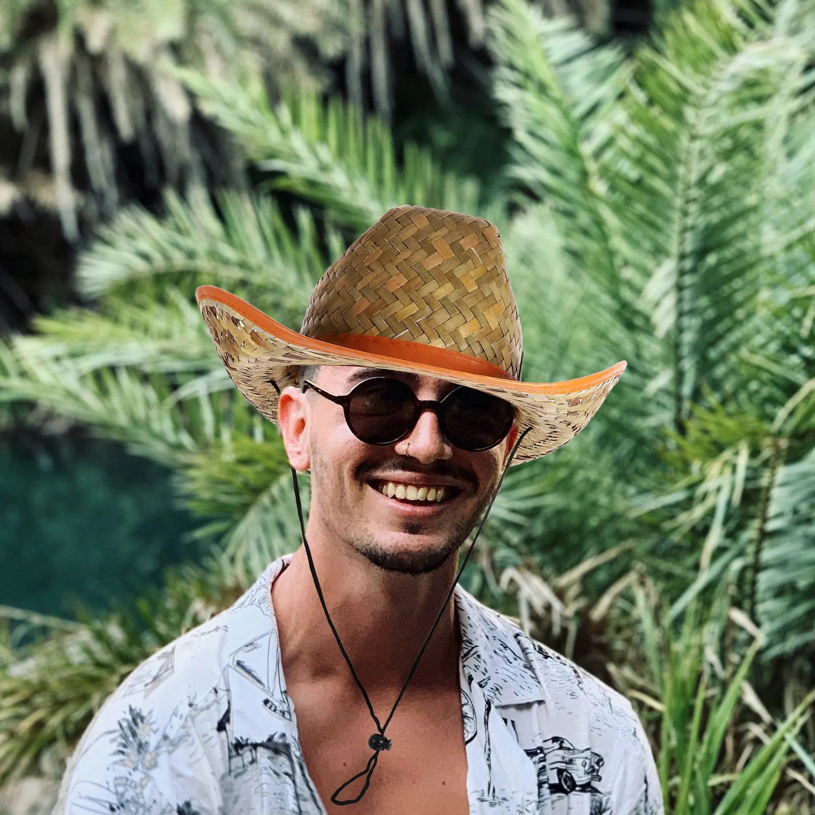 Hats for Men Casual Farmer Beach Caps Adults Sun Straw Breathable Olive Visor