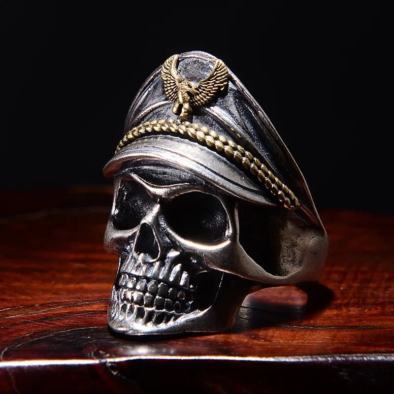 Best Sellers! Rock Gothic Skull Head Ring, Male Gift