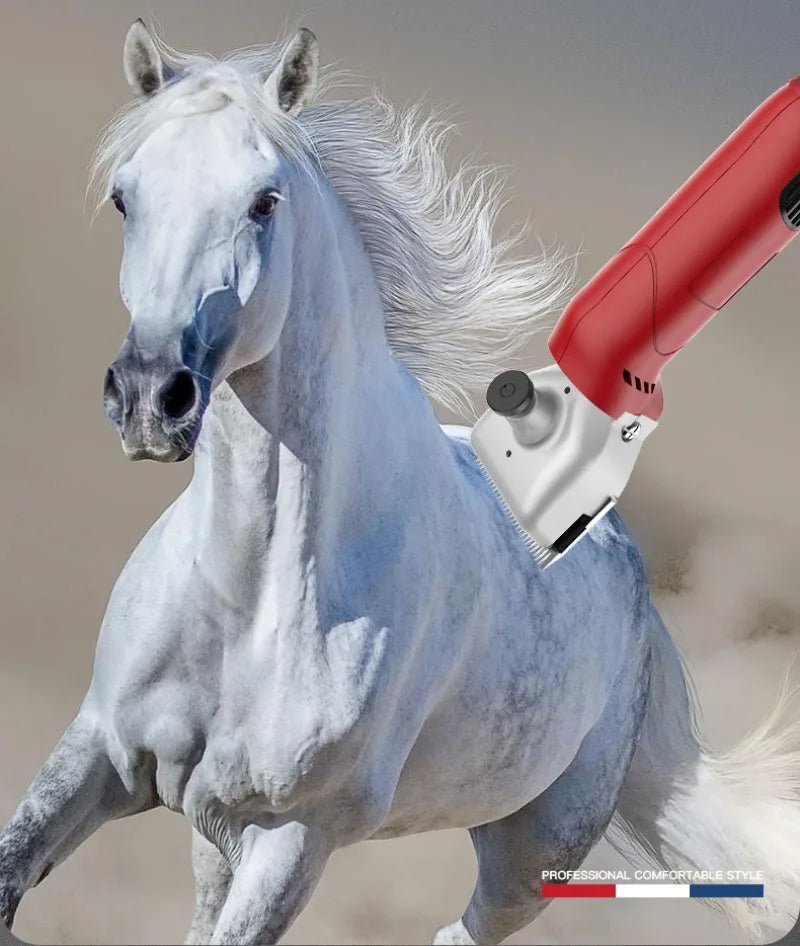 Electric Horse Hair Shearing Machine Special Hair Cleaning High-power Wool Scissors Waterproof Adjustable Wear-resistant Tools