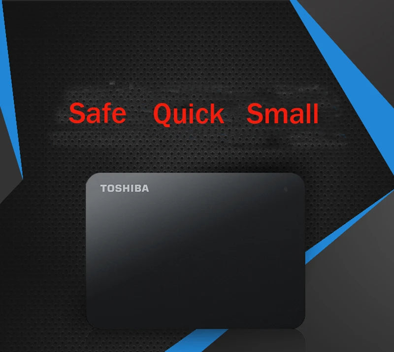 Toshiba A3 HDTB410YK3AA Canvio Basics 500GB 1TB 2TB 4TB Disco Rígido Externo Portátil USB 3.0, Preto