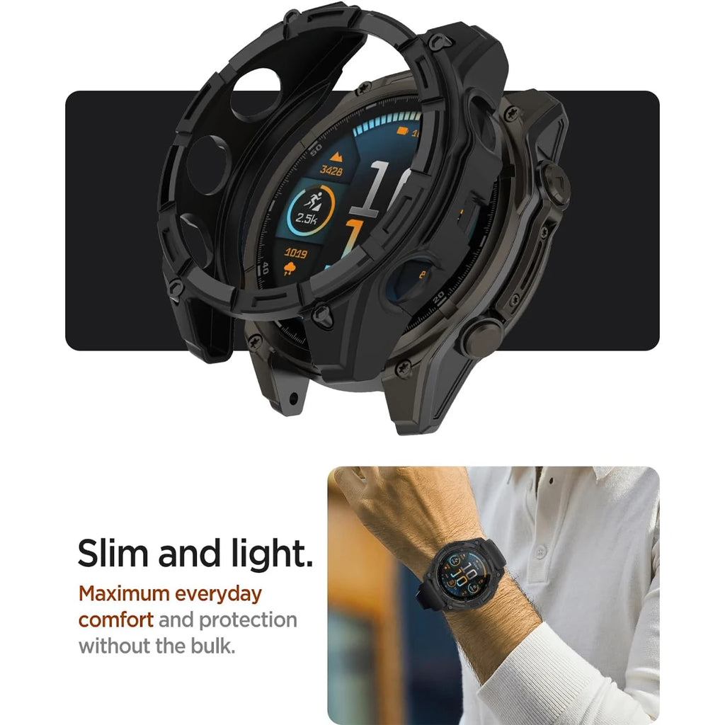 TPU Protective Cover for Garmin Quatix 8 51mm 47mm AMOLED Soft Silicone Bumper Case Accessories for Fenix8 47 51 Solar Protector