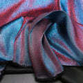 Mermaid Gradient Phantom Fabric Glitter By The Meter for Upholstery Skirts DIY Sewing Fashion Designer Cloth Breathable Textured