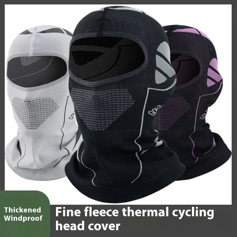 New Men Women Cold-Proof Thermal Scarf Winter Skiing Hat Balaclava Full Face Mask Outdoor Cycling Fishing Head Helmet Liner Caps