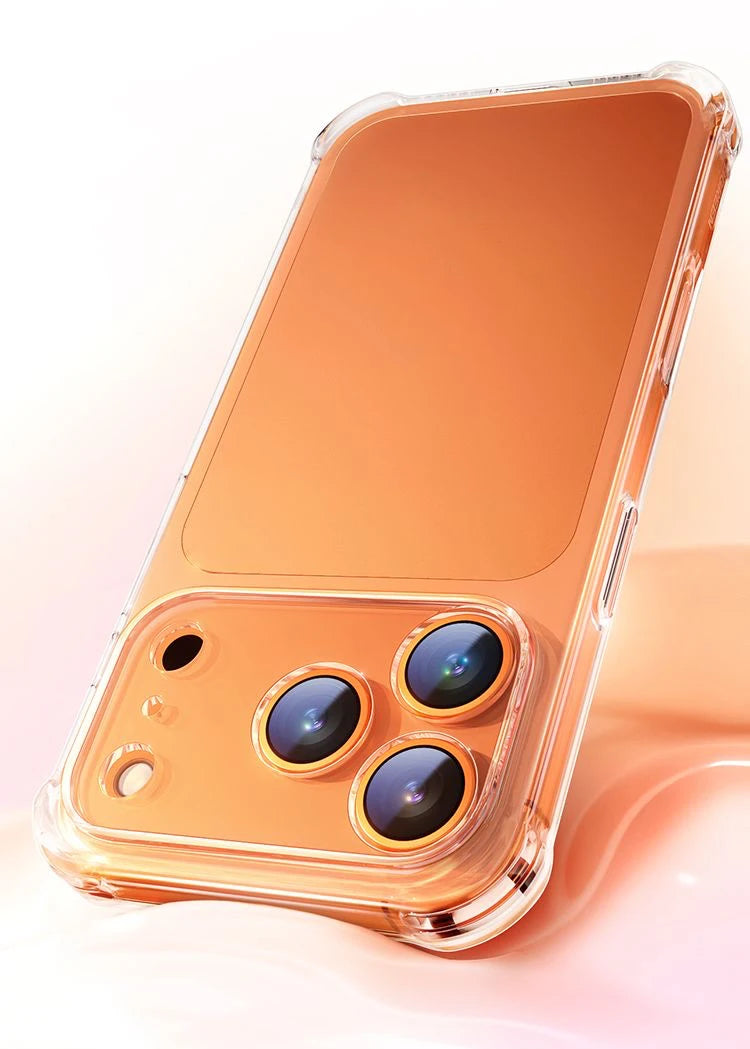 Clear Phone Case for iPhone 17/17 Air/17 Pro/17 ProMax Shockproof  Airbags Corner Anti Fall Bumper Protector Transparent Cover