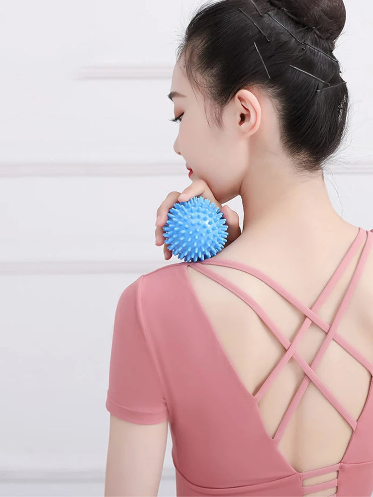 Massage Ball Fascia Ball for Muscle Relaxation Yoga Fitness Shoulder Neck Foot Massage Hard Meridian Massage Ball