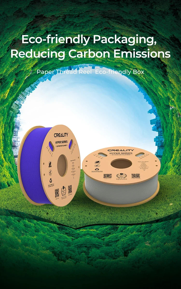 Creality Hyper PLA Filament 1KG High Precision Faster Cooling Better Fluidity Non-toxic Moisture Resistance For FDM 3D Printer