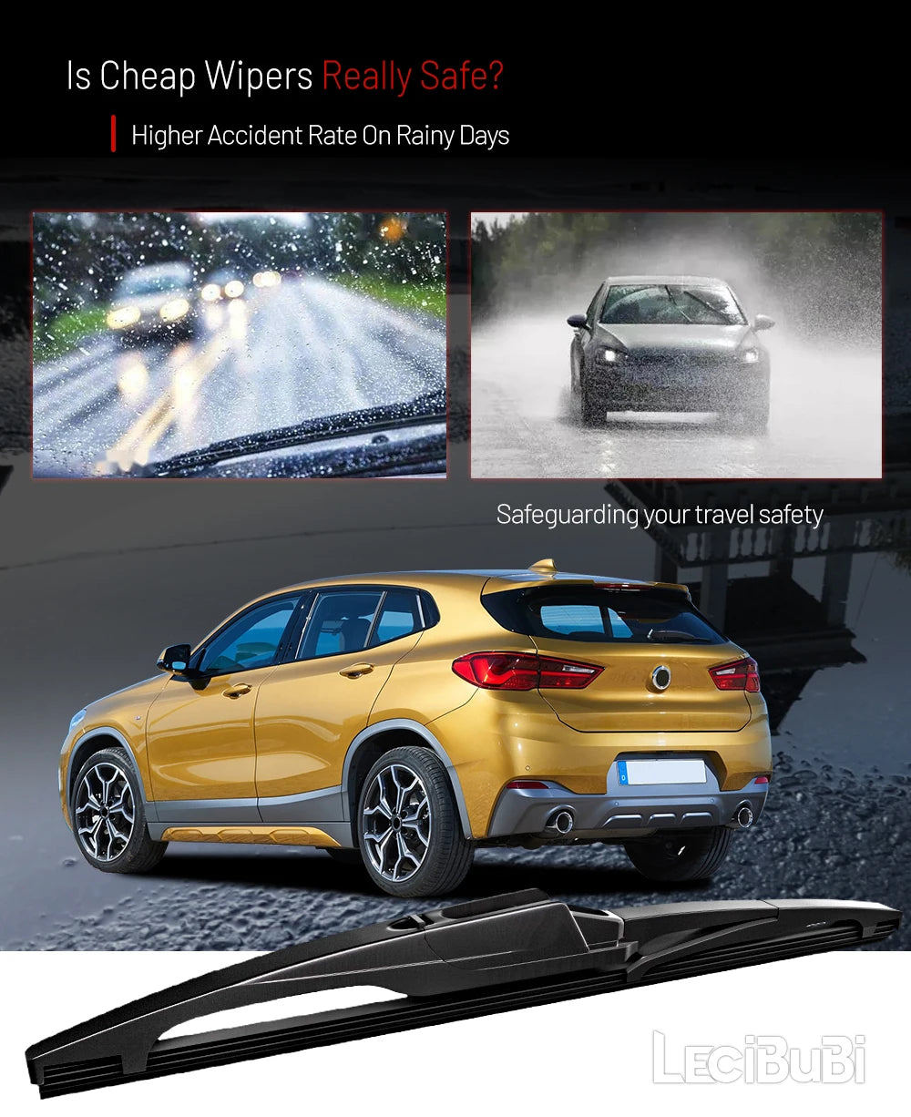 Rear Windshield Wiper Blade Windscreen Wipers Accessories For Subaru XV Crosstrek GP 2012-2016 2013 2014 2015
