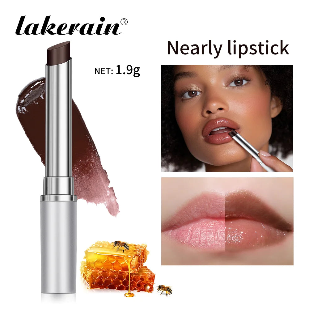 Lakerain Nearly Lipstick Colorless Lip Balm Long Lasting Hygienic Moisturizing Lips Plumper Nourish Makeup Lip Care Cosmetics