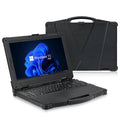 15.6" Rugged Laptop Windows 11 Pro Intel i5-1135G7 Heavy Duty Laptop Wi-Fi 6 4G LTE Rugged Computer 6300+1750mAh Dual Battery