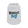 Funny "Mommy's Boy" "Daddy's Girl" Pet T-Shirt Summer Dog Clothes for Small Medium Dogs Cats Cute Letter Print Puppy Vest