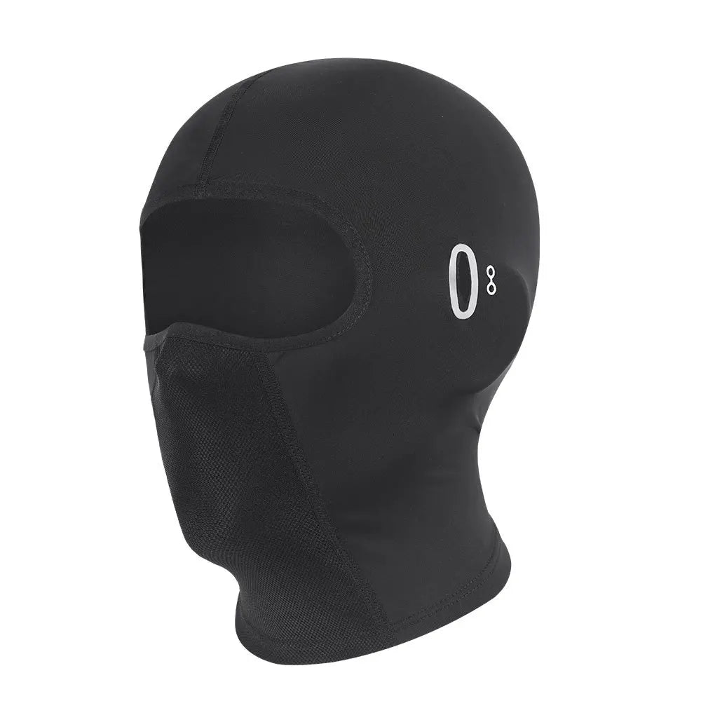 UV Protection Full Face Mask Hiking Ice Silk Sun Hat Men Women Balaclava Sunglasses Holes Scarf Cooling Cycling Face Cover Beach