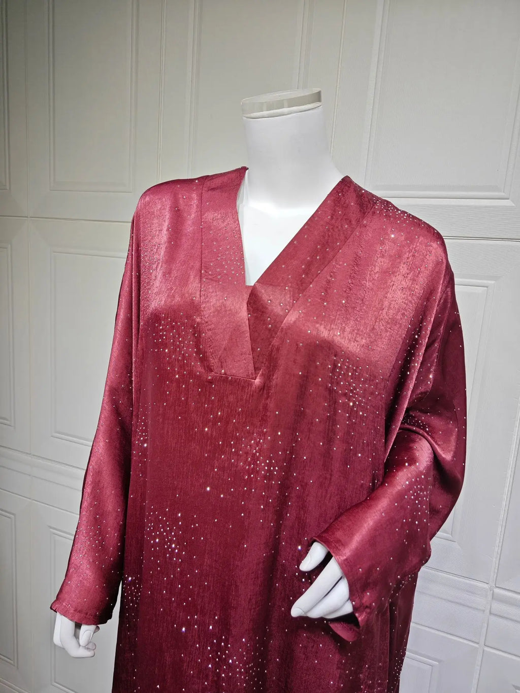 Eid Muslim Abaya Women Diamond Dress Party Night Ramadan Arab Dubai Dresses Kaftan Vestidos Largos Long Robe Jalabiya 2025