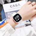 Kids Watch Sport LED Digital Watches Spaceman Silicone Strap Waterproof Electronic Wristwatch for Children Boys Girls Gifts