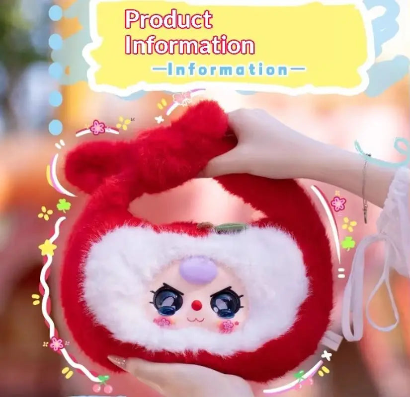 Hot Original Babythree Baby Fruit Handbag Series Blind Box Cute Doll Plush Shoulder Bag Surprise Box For Girl Christmas Gift