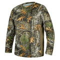 Summer sunscreen fishing clothing, hunting camouflage tops, field photography bird watching long sleeve crew neck t-shirt