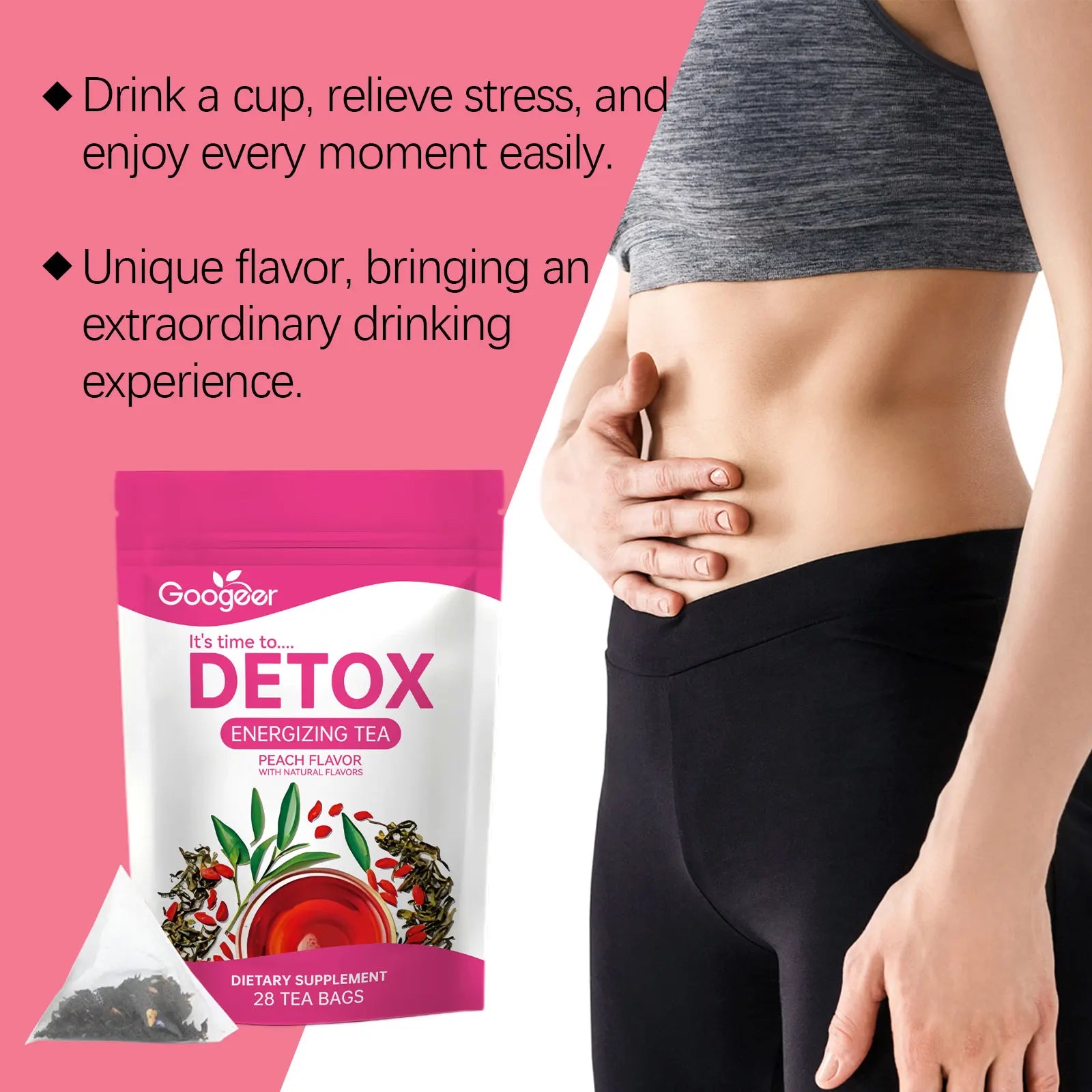 Wellness Green Tea - Natural Shape Supporting, Body Toning, Women’s Daily Brew, Office & Travel Essential