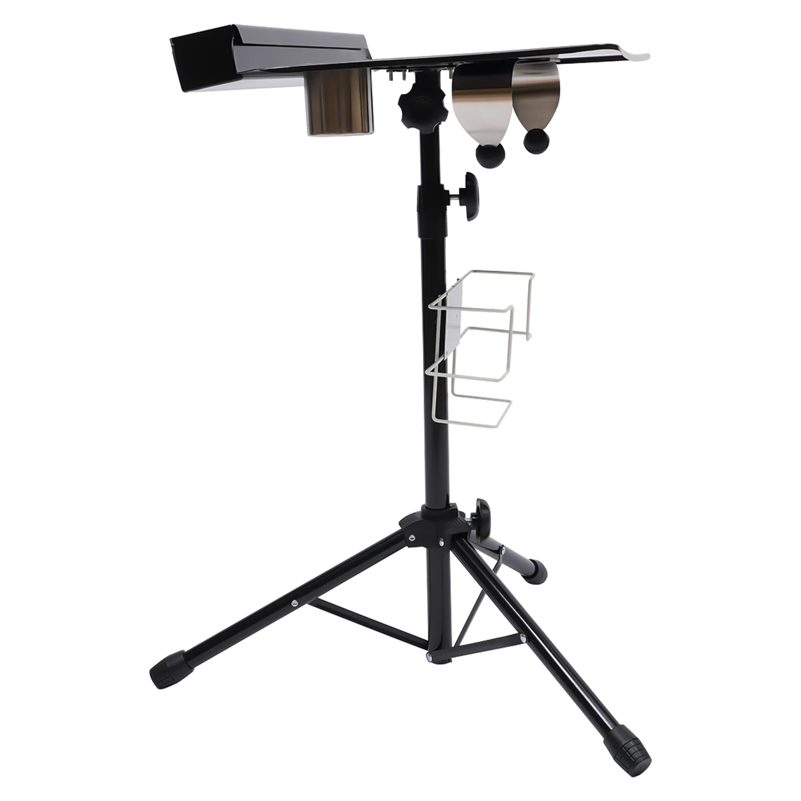 Mobile Metal Tattoos Tattoo Work Station Stand Tattoo Beauty Desk Table Adjustable New