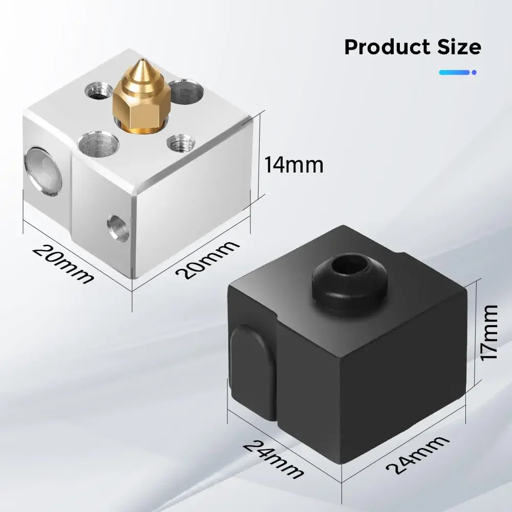 Creality Ender 3 V3 SE Silicon Sock 3pcs Heat Resistant Hotend Silicone Cover Original 3D Printer Accessories For Ender-3 V3 SE