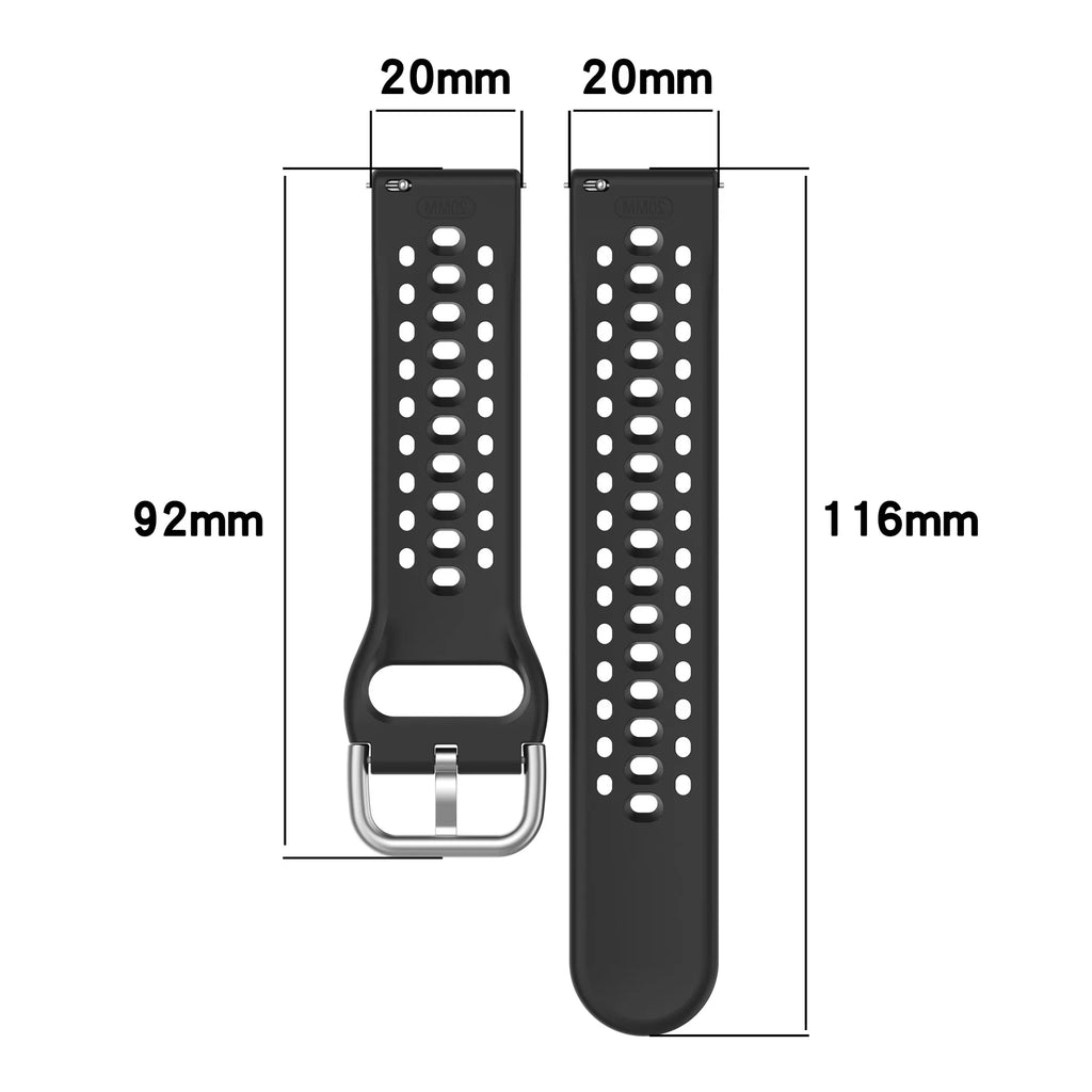 Original Silicone Strap For Amazfit Active 2 Sport breathable Bracelet Intelligent Correa Amazfit Active2 Watchband accessories