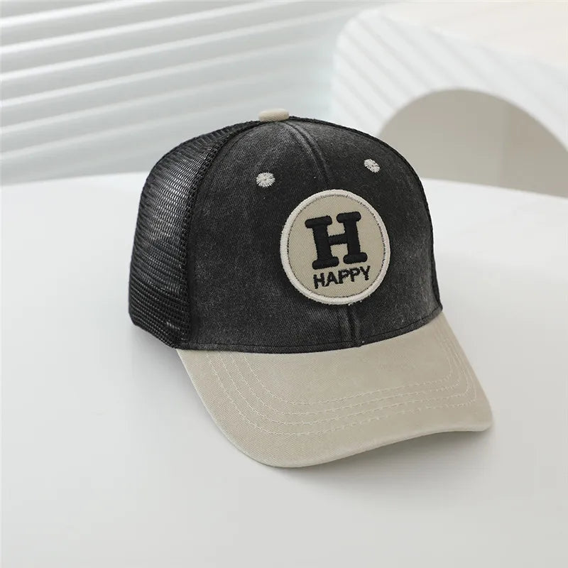 New Summer Baby Baseball Caps Fashion Outdoor Adjustable Sport Hats Sunscreen Hat Kids Boys Girls Mesh Cap