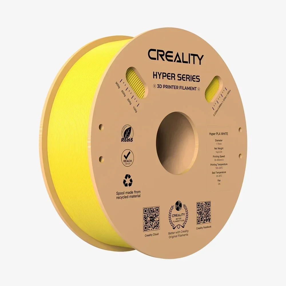 Creality Hyper PLA Filament 1KG High Precision Faster Cooling Better Fluidity Non-toxic Moisture Resistance For FDM 3D Printer