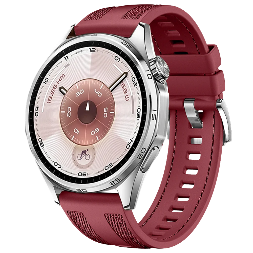 22mm Strap Suitable for Huawei Watch GT6/GT6pro Soft and Durable Silicone Nylon Replacement Wristband for GT5 GT4 46mm