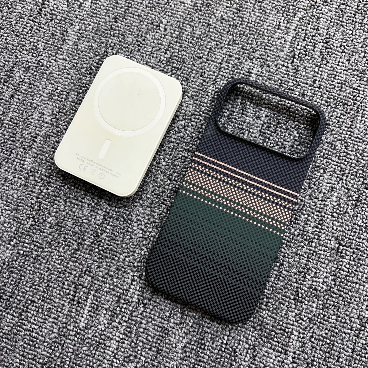 Frameless Carbon Fiber Starry Sky For Magsafe Magnetic Case For iPhone 17 Air 16 15 14 13 12 Pro Max Plus Wireless Charge Cover
